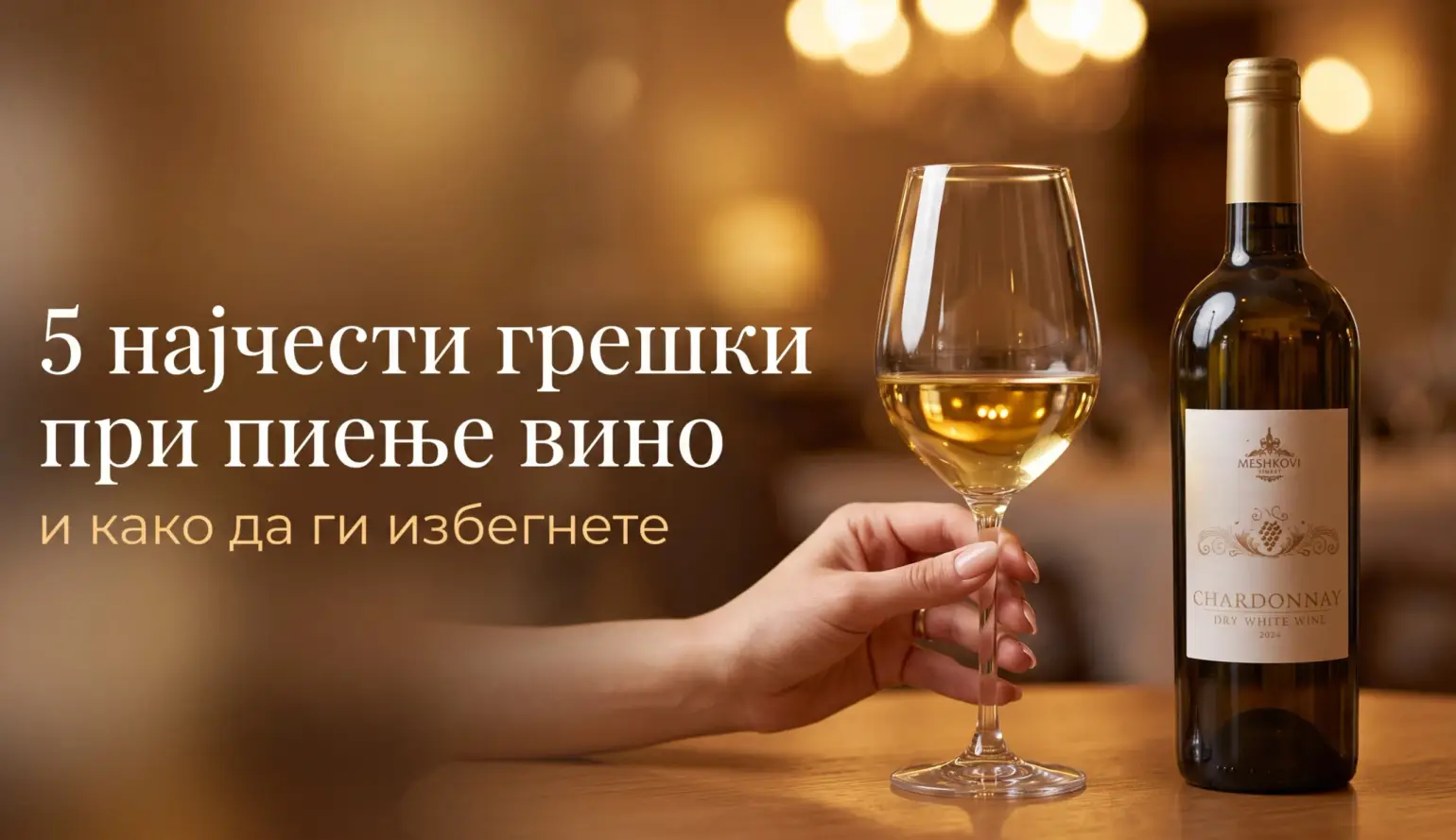5 грешки што ги правиме кога пиеме вино 🍷